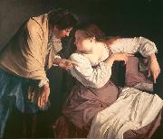 Orazio Gentileschi, Martha tadelt ihre Schwester Maria